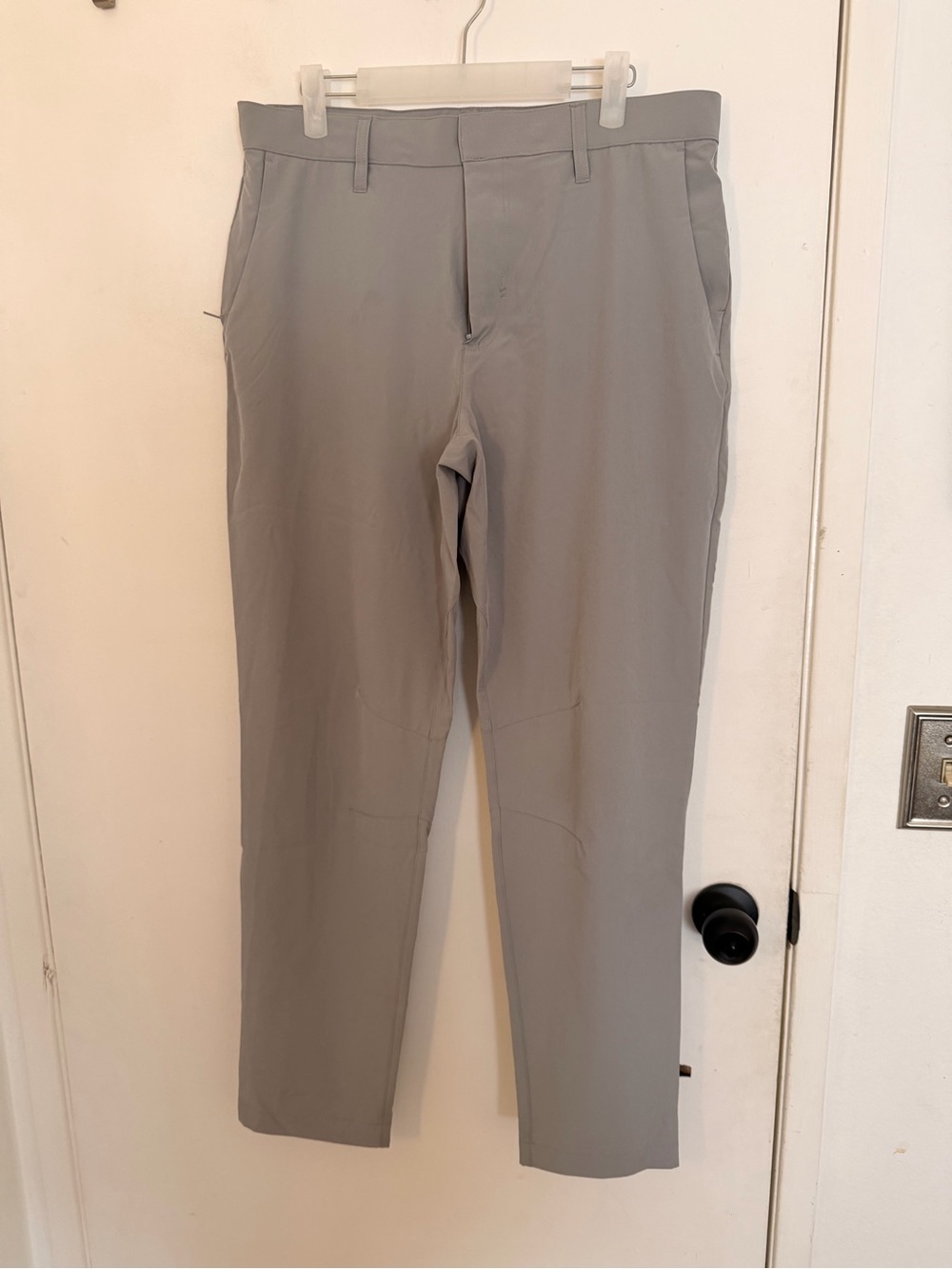 Fabletics Men's Light Gray Chinos